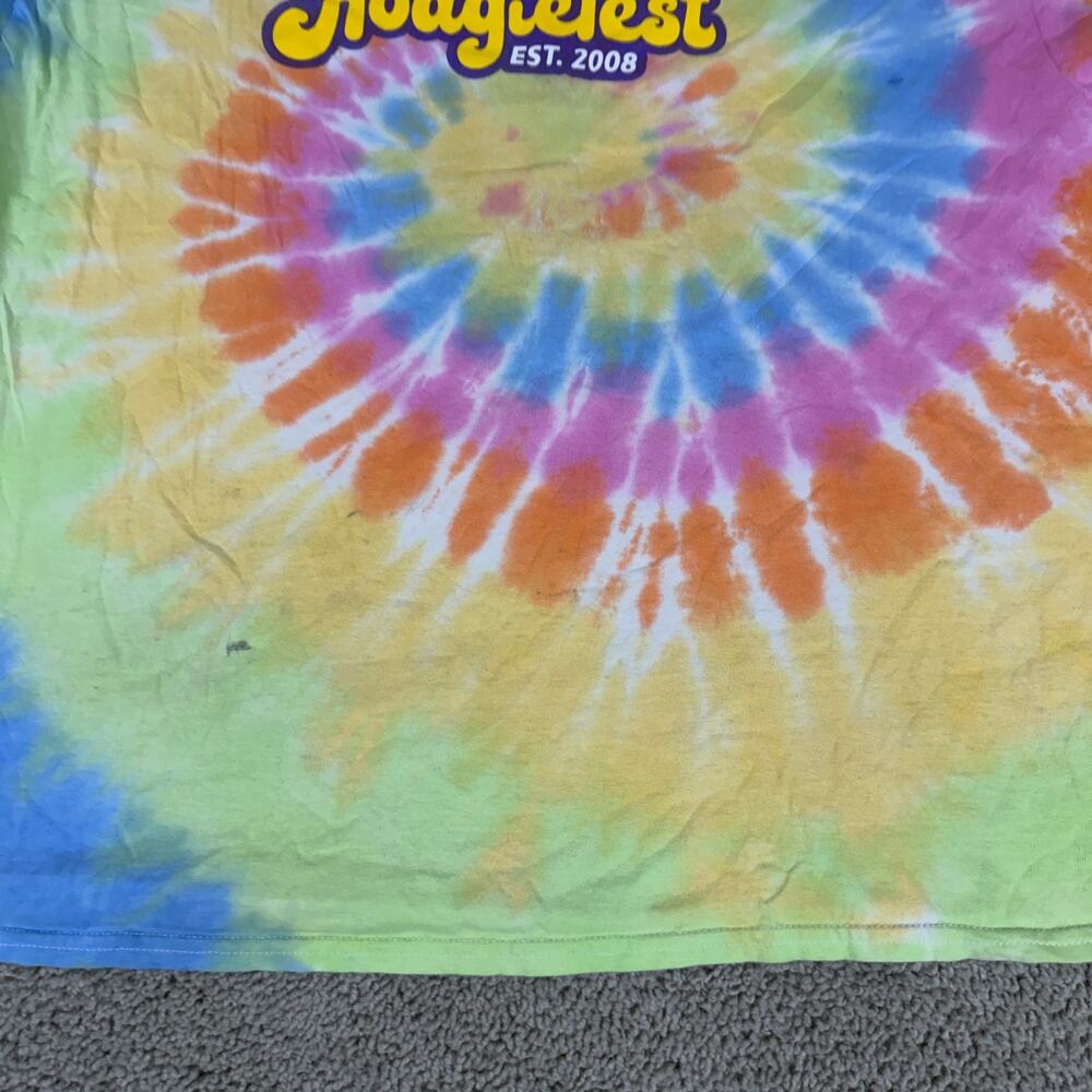Wawa Hoagiefest Shirt Mens 2XL Tie Dye Rainbow Graphic Advertising Promo - Picture 7 of 9